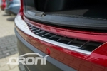 Накладка на задний бампер &quot;стандарт&quot; зеркальная стальная Croni Mazda CX-5 2012-2017