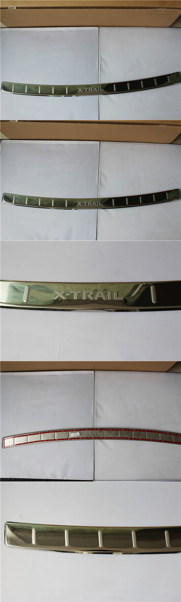 Накладка на задний бампер с логотипом JMT Nissan X-Trail 2014-2019 no.10705