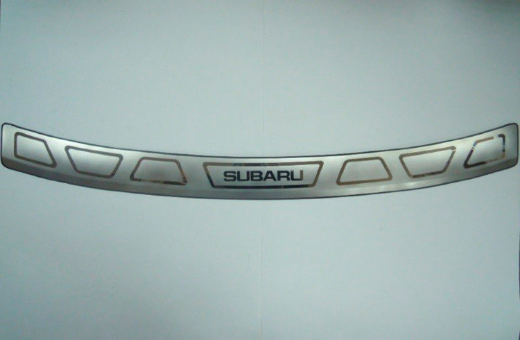 Накладка на задний бампер с логотипом JMT Subaru Forester 2013-2019 no.10722