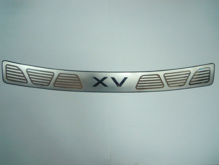 Накладка на задний бампер с логотипом JMT Subaru XV 2012-2018 no.10849