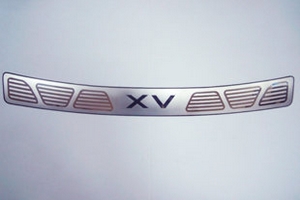 Накладка на задний бампер с логотипом JMT Subaru XV 2012-2018 ― Auto-Clover