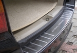 Накладка на задний бампер стальная  OEM-Tuning Toyota Highlander 2008-2013