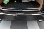 Накладка на задний бампер стальная OEM-Tuning Porsche Cayenne 2011-2019