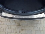 Накладка на задний бампер стальная OEM-Tuning Toyota RAV4 2013-2019