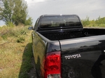Накладка на задний откидной борт пластиковая Русская Артель Toyota Hilux 2015-2019