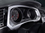 Накладка панель приборов пластиковая OEM-Tuning Volkswagen Tiguan II 2016-2019