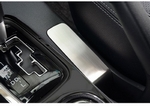 Накладка под ручку стояночного тормоза стальная OEM-Tuning Mitsubishi Outlander III 2013-2019