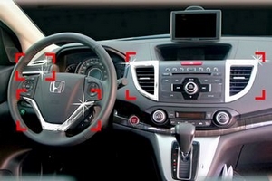 Накладки для салона хромированные Autoclover Honda CR-V IV 2012-2016 ― Auto-Clover