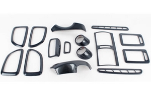 Накладки для салона под карбон Kyoungdong Hyundai Tucson 2004-2009 ― Auto-Clover