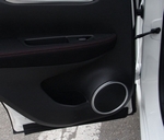 Накладки на динамики дверей пластиковые OEM-Tuning Nissan Qashqai 2014-2019