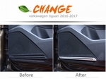 Накладки на динамики дверей пластиковые OEM-Tuning Volkswagen Tiguan II 2016-2019
