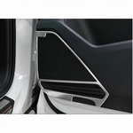 Накладки на динамики дверей стальные (вариант 1) OEM-Tuning Volkswagen Tiguan II 2016-2019