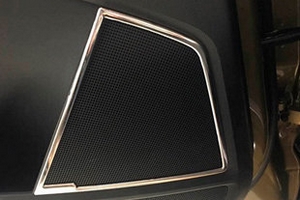 Накладки на динамики дверей стальные (вариант 2) OEM-Tuning Volkswagen Tiguan II 2016-2019 ― Auto-Clover