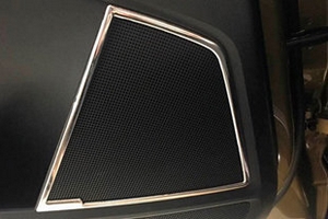 Накладки на динамики задней двери пластиковые OEM-Tuning Skoda Kodiaq 2016-2019 ― Auto-Clover