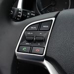 Накладки на кнопки на руле и воздуховоды пластиковые OEM-Tuning Hyundai Tucson 2015-2019