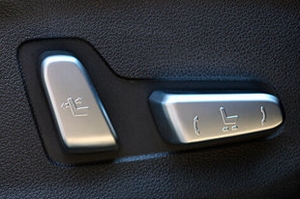 Накладки на кнопки регулировки сидений OEM-Tuning Hyundai Tucson 2015-2019 ― Auto-Clover