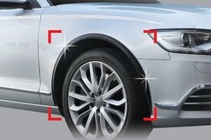 Накладки на колесные арки черные Autoclover Audi A6 2011-2019 ― Auto-Clover