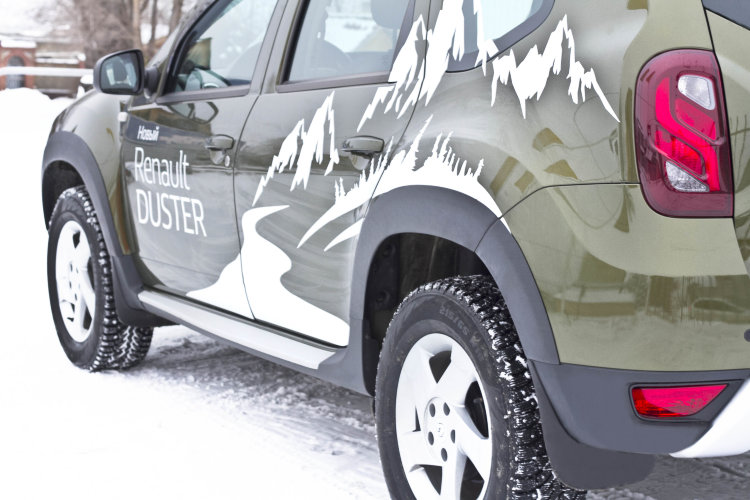 Накладки на колёсные арки Русская Артель Renault Duster 2011-2019 no.18472