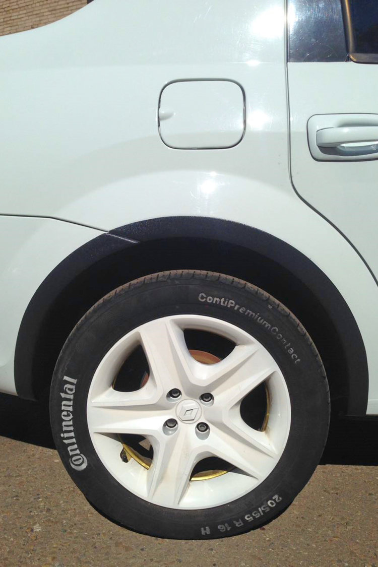 Накладки на колёсные арки Русская Артель Renault Logan 2004-2012 20134