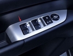 Накладки на панель управления на дверях пластиковые OEM-Tuning Mazda CX-5 2017-2019