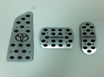 Накладки на педали (АКПП) OEM-Tuning Toyota Corolla 2007-2013