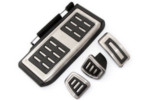 Накладки на педали (МКПП) OEM-Tuning Volkswagen Tiguan II 2016-2019 ― Auto-Clover