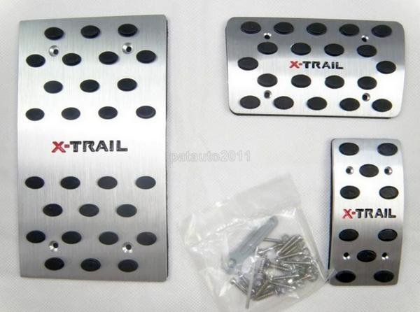 Накладки на педали OEM-Tuning Nissan X-Trail 2007-2014 no.15446