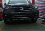 Накладки на передний и задний бампер OEM-Tuning Honda CR-V IV 2012-2016