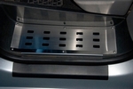 Накладки на пластиковую ступеньку передних дверей Alu-Frost Volkswagen Transporter T5 2003-2015