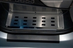 Накладки на пластиковую ступеньку передних дверей Alu-Frost Mercedes-Benz Vito W447 2014-2019