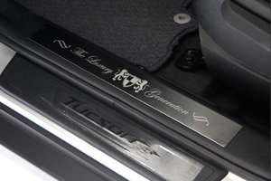 Накладки на пороги ArtX Hyundai ix35 2009-2015 ― Auto-Clover