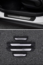 Накладки на пороги OEM-Tuning Hyundai Tucson 2015-2019