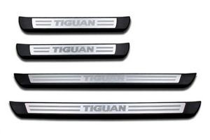 Накладки на пороги OEM-Tuning Volkswagen Tiguan I 2008-2016 ― Auto-Clover