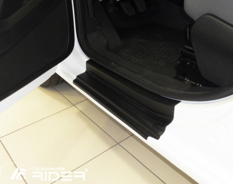 Накладки на пороги пластиковые Rider Citroen Berlingo 2008-2019 no.13585