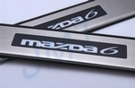 Накладки на пороги с Led-подсветкой JMT Mazda 6 II 2008-2012