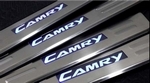 Накладки на пороги с Led-подсветкой JMT Toyota Camry 2011-2017