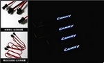 Накладки на пороги с Led-подсветкой JMT Toyota Camry 2011-2017