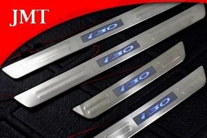 Накладки на пороги с Led-подсветкой JMT Hyundai i30 2012-2017 ― Auto-Clover