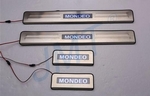 Накладки на пороги с Led-подсветкой JMT Ford Mondeo IV 2007-2014