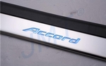 Накладки на пороги с Led-подсветкой JMT Honda Accord IX 2013-2019