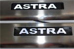 Накладки на пороги с Led подсветкой JMT Opel Astra J 2009-2015