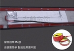 Накладки на пороги с Led подсветкой JMT Honda Civic IX 2012-2019