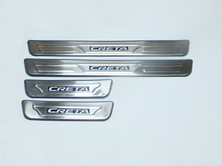 Накладки на пороги с Led подсветкой JMT Hyundai Creta 2016-2019 no.5654