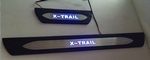 Накладки на пороги с Led подсветкой OEM Style JMT Nissan X-Trail 2014-2019