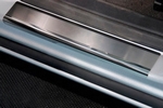Накладки на пороги стальные Alu-Frost Suzuki SX4 2006-2012