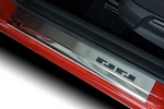 Накладки на пороги стальные Alu-Frost Hyundai i30 2012-2017