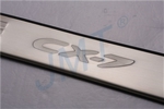 Накладки на пороги стальные JMT Mazda CX-7 2006-2012
