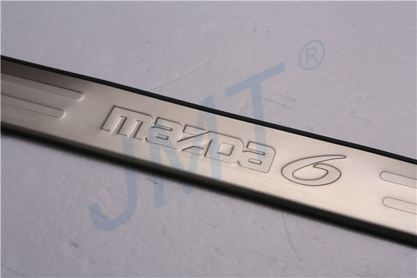 Накладки на пороги стальные JMT Mazda 6 II 2008-2012 no.10686