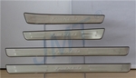 Накладки на пороги стальные JMT Lifan X60 2011-2019