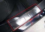 Накладки на пороги стальные OEM-Tuning Nissan X-Trail 2007-2014
